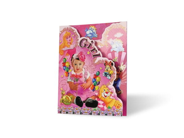 An image of Pink Blossom Birthday Invitation Card from Times Cards.