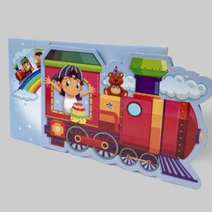 An image of Party Train Kids Party Invitation Card from Times Cards.