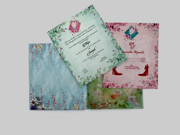 An image of True Bond Wedding Invitation Card from Times Cards.