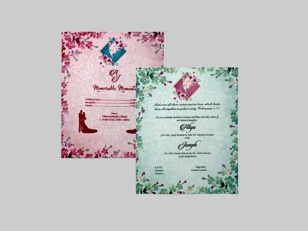 An image of True Bond Wedding Invitation Card from Times Cards.