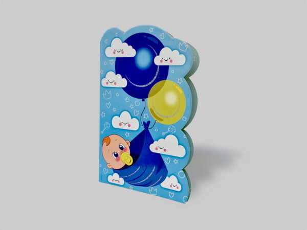 An image of Vector Sky Birthday Invitation Card from Times Cards.
