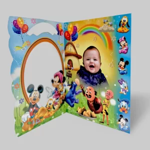 An image of Wonder World Birthday Invitation Card from Times Cards.
