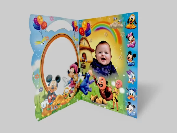 An image of Wonder World Birthday Invitation Card from Times Cards.