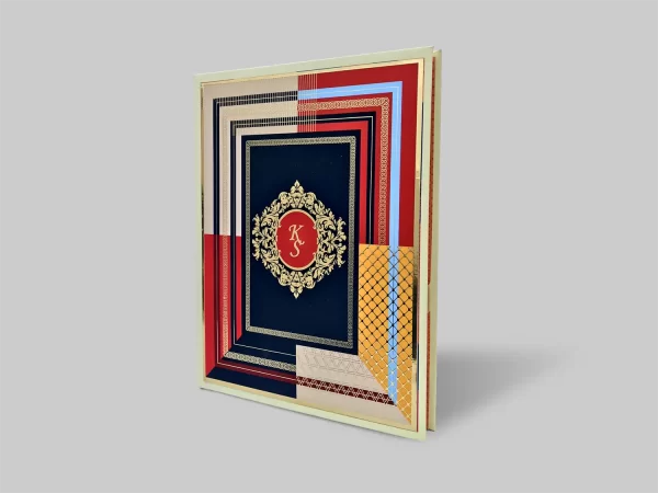 An image of Royal Palace Wedding Invitation Card from Times Cards.