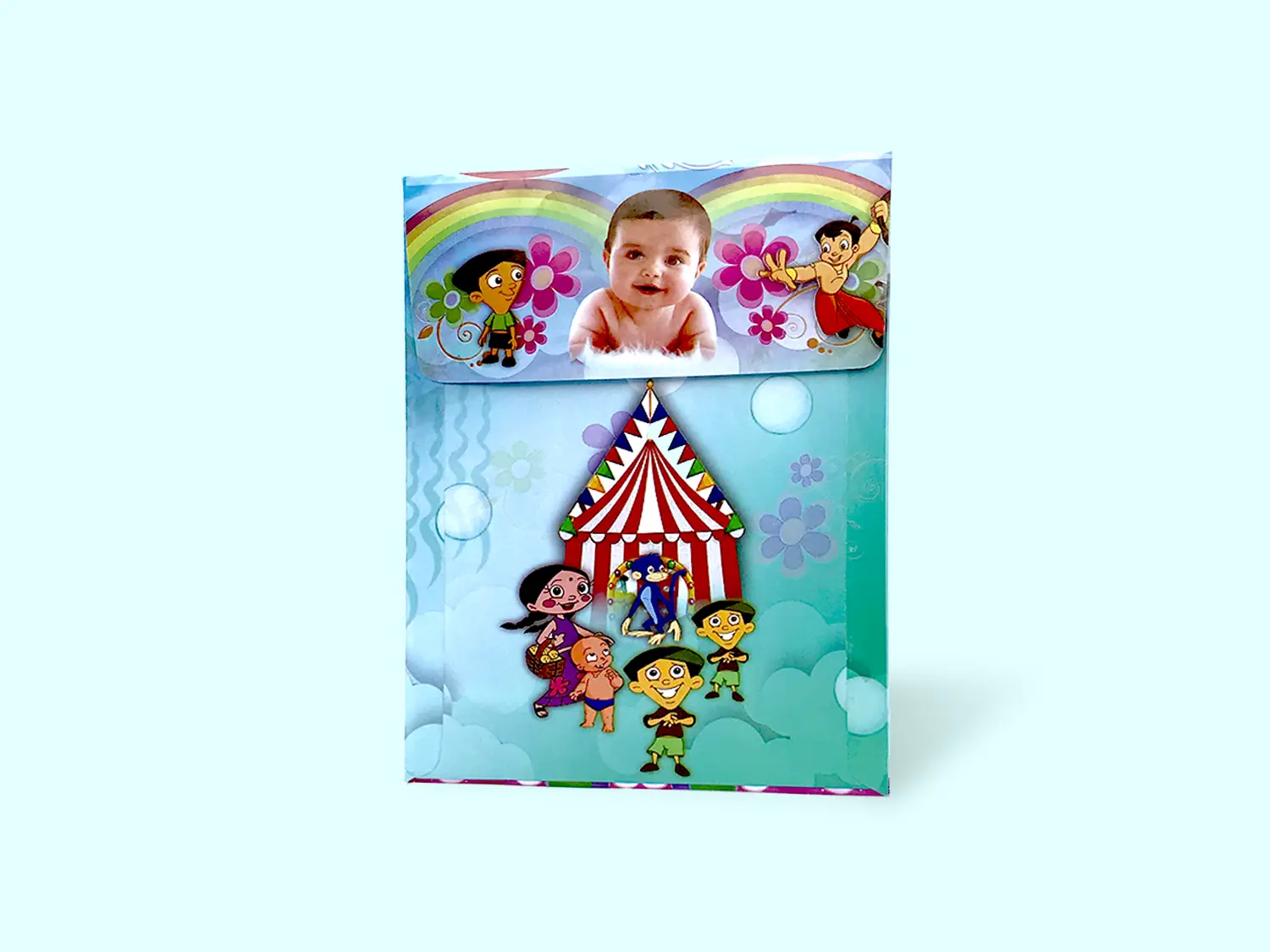 Invitation Card with Chhota Bheem, Card - Personalised Birthday Invitation  Cards, Online Birthday Invitation Cards