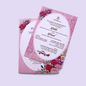 An image of Rose Garden Wedding Invitation Card from Times Cards.