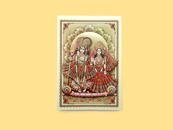 An image of Leela Radha Krishna Invitation Card from Times Cards.