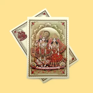 An image of Leela Radha Krishna Invitation Card from Times Cards.