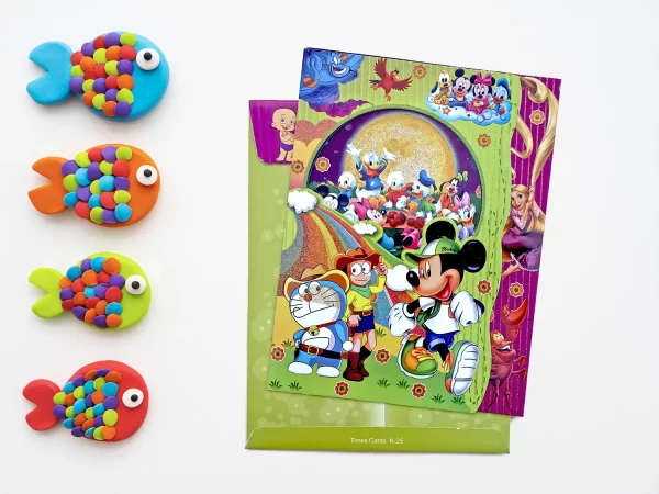 An image of Carnival Kids Party Invitation Card from Times Cards.