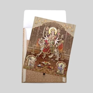 An image of Durga Dhaam Jagran Invitation Card from Times Cards.