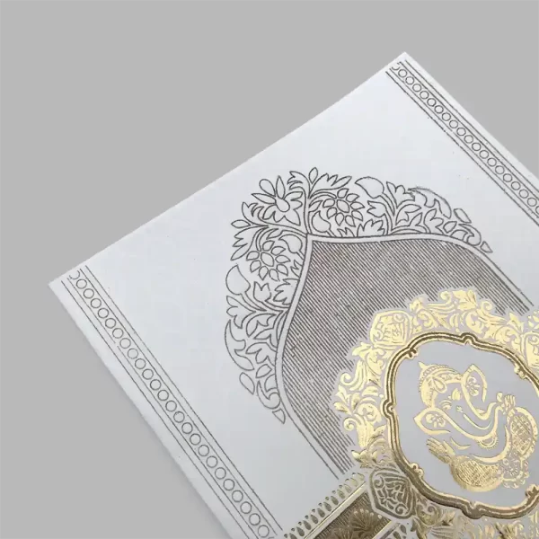 An image of Ganesh Vandan Wedding Invitation Card from Times Cards.