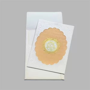 An image of Graceful Ganesh Wedding Invitation Card from Times Cards.