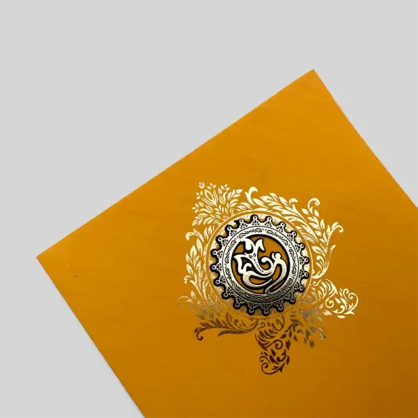 An image of Haldi Hues Wedding Invitation Card from Times Cards.