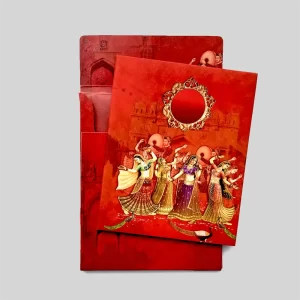 An image of Heritage Wedding Invitation Card from Times Cards.