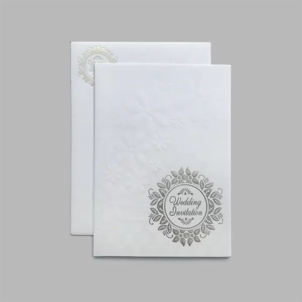 An image of Magnolia Bloom Wedding Invitation Card from Times Cards.