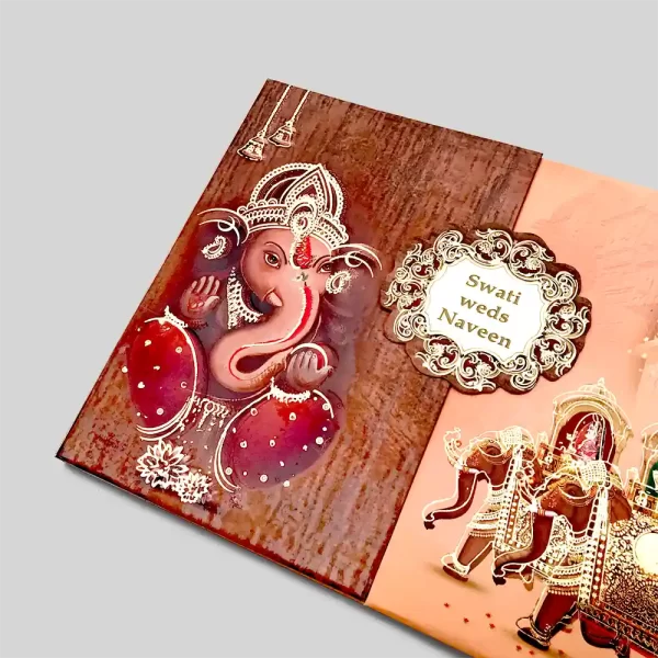 An image of Mangal Mangalaya Wedding Card from Times Cards.