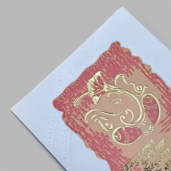 An image of Mangal Murti Wedding Invitation Card from Times Cards.