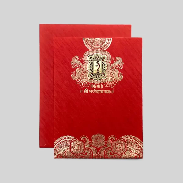 An image of Mangalik Wedding Invitation Card from Times Cards.