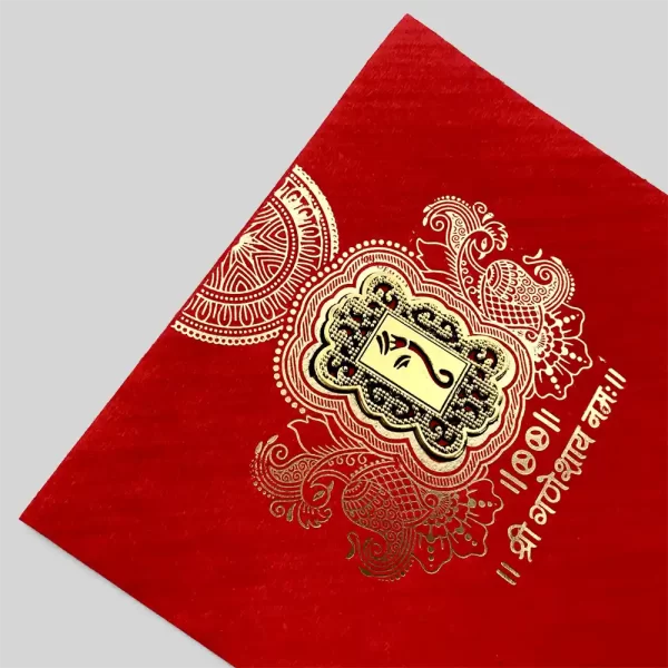 An image of Mangalik Wedding Invitation Card from Times Cards.