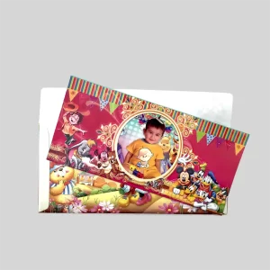 An image of Toontastic Haircut Mundan Ceremony Card from Times Cards.