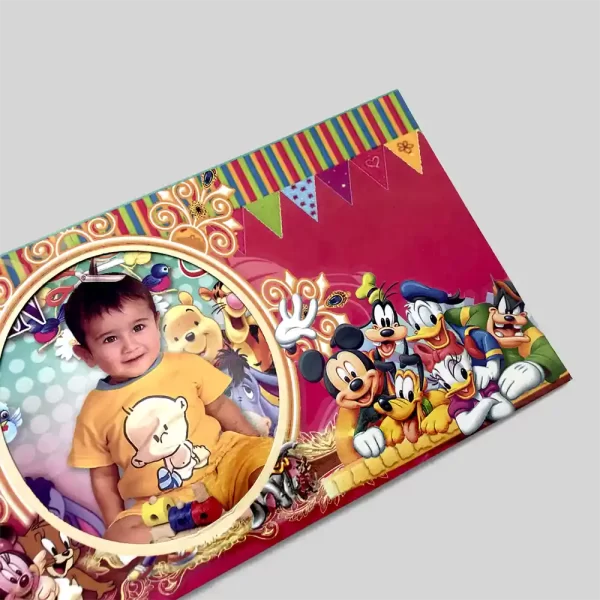 An image of Toontastic Haircut Mundan Ceremony Card from Times Cards.