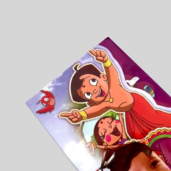An image of Bheem Team Mundan Ceremony Card from Times Cards.