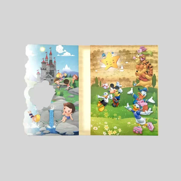 An image of Castle World Kids Party Invitation Card from Times Cards.