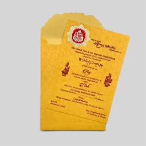 An image of Vandana Wedding Invitation Card from Times Cards.