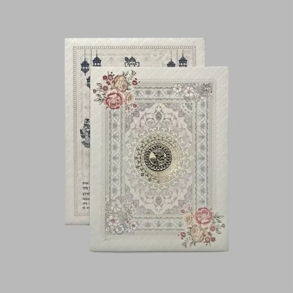 An image of Timeless Heritage Wedding Card from Times Cards.