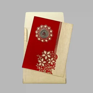 Am image of Royal Mandala Wedding Invitation Card from Times Cards.