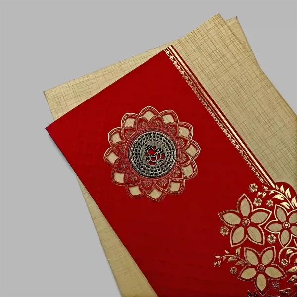 Am image of Royal Mandala Wedding Invitation Card from Times Cards.