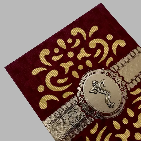 An image of Shahi Ganesh Wedding Invitation Card from Times Cards.