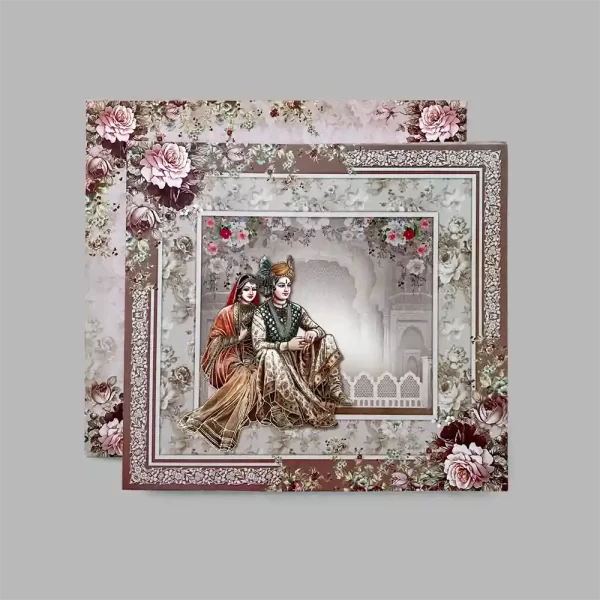 An image of Pushp Vatika Wedding Card from Times Cards.